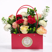 Lush Ruby Blossom Bag